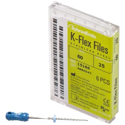 Abbildung von K Flex Feilen 25mm ISO 060 blau 6