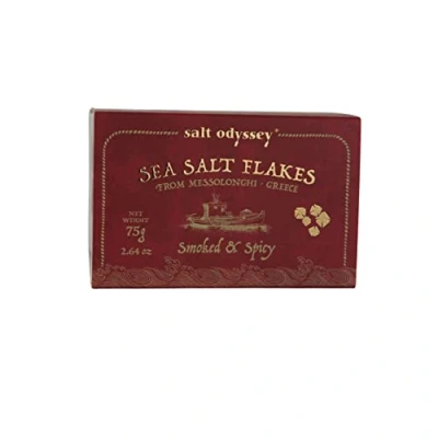 Abbildung von Salt Odyssey Meersalzflocken Scharfer &amp; Würzig 75g, 2er Pack