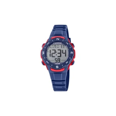 Abbildung von Calypso Unisex Digital Quarz Uhr mit Kunststoff Armband K5801/4