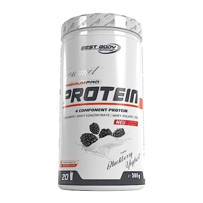 Abbildung von Gourmet Premium Pro Protein Blackberry Yoghurt 500 g Dose