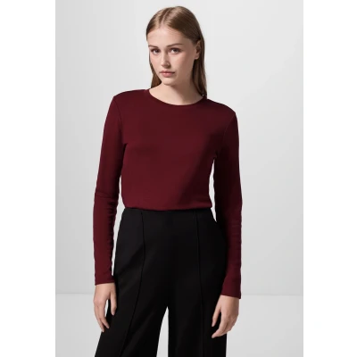 Abbildung von Street One Studio Langarmshirt, Damen, Größe: 40, Rot