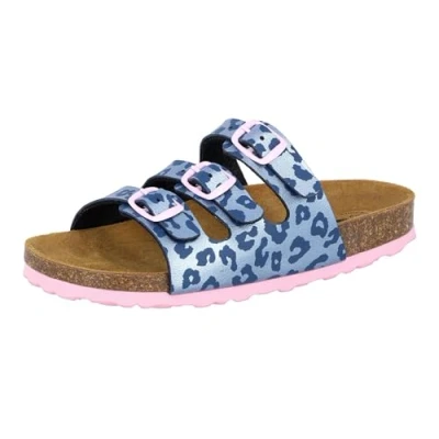 Abbildung von Lico Unisex Bioline Kids Pantoletten, Blau Rosa, 31 EU