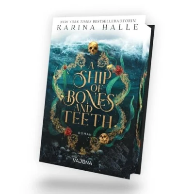 Abbildung von A Ship Of Bones And Teeth: Ein düsteres Retelling von der kleinen Meerjungfrau Mit limitiertem Farbschnitt!