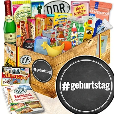Abbildung von geburtstag ++ Geschenke zum Geburstag Geschenkbox DDR Waren