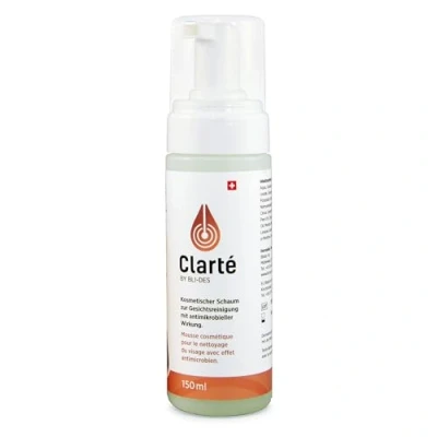 Abbildung von Clarte reine Haut reinigt, desinfiziert gegen Pickel, Bakterien &amp; Talg (150ml Clarté Hautreinigung)