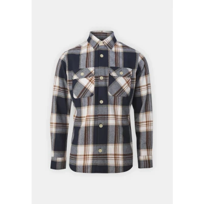 Abbildung von Jack &amp; Jones Jjedarren Overshirt Hemd, Herren, Größe: Medium, Navy blazer