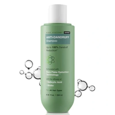 Abbildung von Bare Anatomy Expert Anti dandruff Shampoo Targets Oily Scalp And Sheds Dry flakes Clears away Relieves from excessive oil 8.4 Ounce