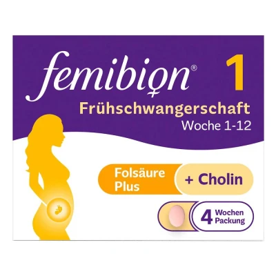 Abbildung von Femibion 1 Frühschwangerschaft Tabletten