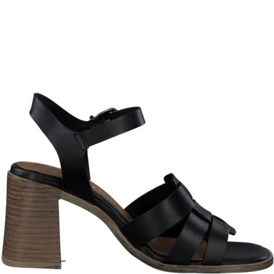Abbildung von Tamaris Riemensandalette, Damen, Größe: 40, Black Schuhe