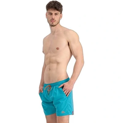 Abbildung von Alpha Industries Basic SWIM Badeshorts, Herren, Größe: XL, Blue lagoon