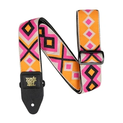 Abbildung von Ernie Ball Jacquard Gitarrengurt Electric Diamond