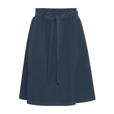 Abbildung von Oxmo Lerke Alinienrock, Damen, Größe: 38, Insignia blue