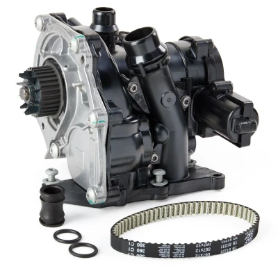 Abbildung von SKF VKPA 81231 Wasserpumpe 29 mit Dichtungen Kunststoff Gehäuse VOLKSWAGEN: Passat B8 Limousine, Polo V Schrägheck, Variant kfzteile,