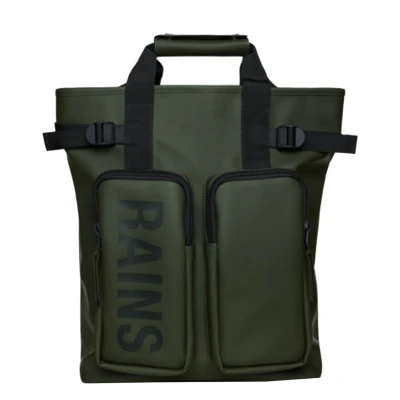 Abbildung von Rains Texel TOTE Backpack Unisex Tagesrucksack, Größe: One Size, Green