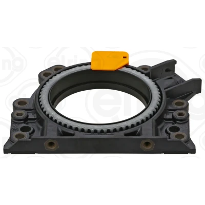 Abbildung von ELRING 381.640 Kurbelwellendichtring PTFE (Polytetrafluorethylen)/ACM (Polyacryl Kautschuk) mit Gehäuse VOLKSWAGEN: Golf 6, 5 Schrägheck