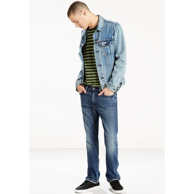 Abbildung von Levi&#039;s JET Jeans Straight Leg, Herren, Größe: 30x34, Dark blue