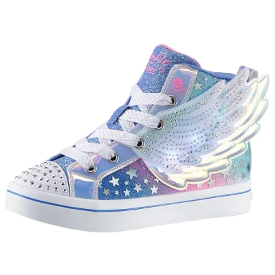 Abbildung von Skechers Light UP Twilites 2.0 Sneaker high blue/multicoloured für Kinder, Größe: 31, Blue/multi coloured Schuhe