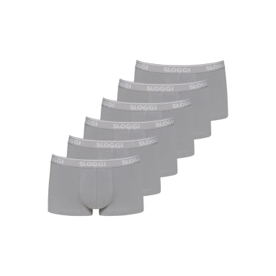 Abbildung von Sloggi 6 PACK Panties, Herren, Größe: XXL, Stone grey