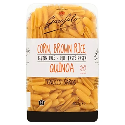 Abbildung von 20x Gnocco sardo 400 g Senza Glutine Glutin free, glutenfrei Pasta Noodles + Italian Gourmet Polpa