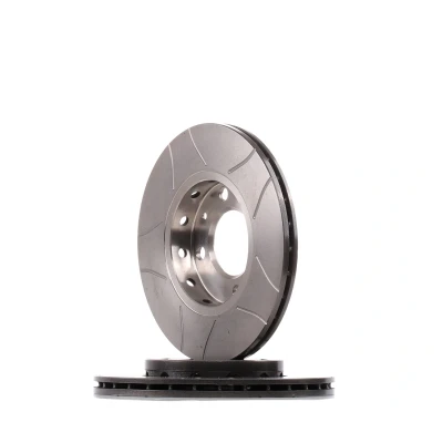 Abbildung von BREMBO MAX LINE 09.6799.75 Bremsscheibe 239 18 4 innenbelüftet, geschlitzt beschichtet mit Schrauben VOLKSWAGEN: Lupo / 3L, Polo III Schrägheck