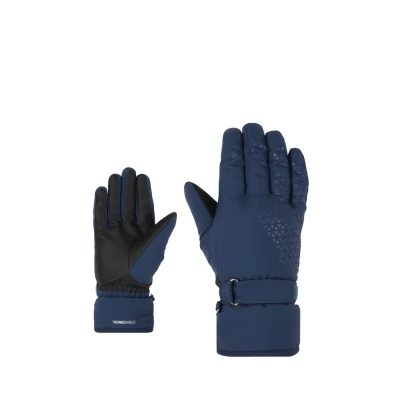 Abbildung von Ziener Damen KISAR Ski Handschuhe/Wintersport wasserdicht, PFC frei, Dark Navy, 7