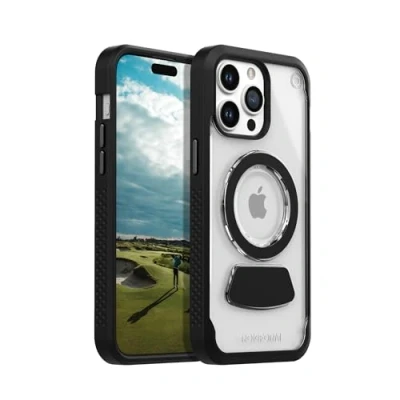 Abbildung von ROKFORM iPhone 15 Pro Max Hülle, Clear Eagle 3 Serie, Dual Magnetic Cover, Slim Drop Tested Armor (transparent)