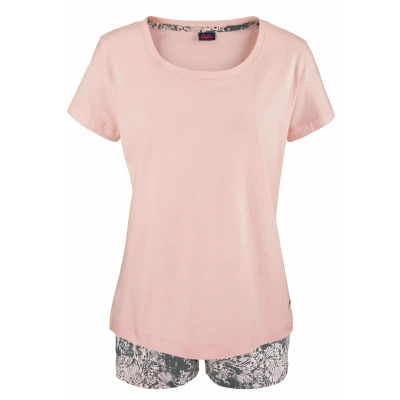 Abbildung von Buffalo SET Pyjama, Damen, Größe: 36/38, Rosa gemustert