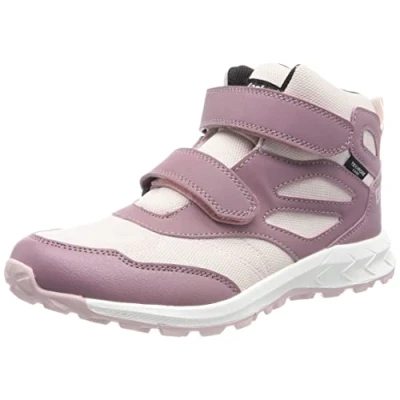 Abbildung von Jack Wolfskin Woodland Texapore MID VC K Hikingschuh für Kinder, Größe: 36, Ash mauve Lederimitat/textil