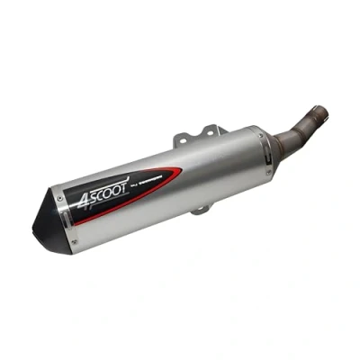Abbildung von Touring Auspuff Tecnigas 4SCOOT für Aprilia Atlantic 125, Piaggio X8 125 200