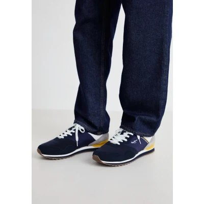 Abbildung von Pepe Jeans London MUSE Sneaker low, Herren, Größe: 40, Navy Schuhe