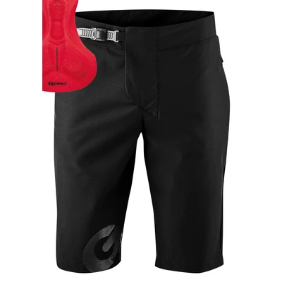 Abbildung von Gonso Herren Shorts Sitivo, Black/fire, L, 15302