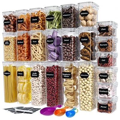 Abbildung von Wellgro Vorratsdose Vorratsdosen Set, (24 tlg)