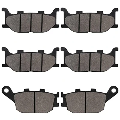 Abbildung von Cyleto Bremsbeläge Vorne und Hinten für Yamaha FZ6 Naked Non ABS 2004 2007 NS Fazer 2006 XJ6 F Diversion 600 2013