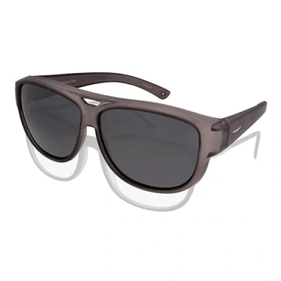 Abbildung von ActiveSol Pilotenbrille Überzieh Sonnenbrille El Pavana Extra Dunkel, Kategorie 4 für Brillenträger, polarisiert