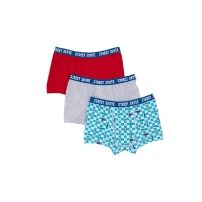 Abbildung von DeFacto Boxershorts Set Herren für Kinder Bequeme Unterhosen Jungen,Grey Melange,9 10 Jahre