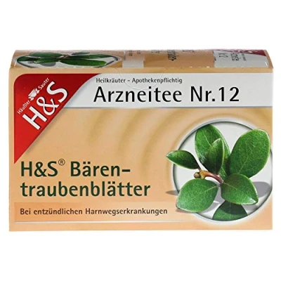 Abbildung von H&amp;S Bärentraubentee 20X2,7 g