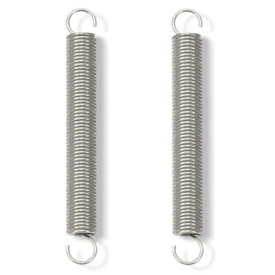 Abbildung von GUNGY Zugfedern mit Haken Edelstahl Spannfeder Zugfeder 150mm Außendurchmesser 18mm Drahtdurchmesser 2mm Maximale Zugkraft 8,3KG 2x18x150mm 2 Stück