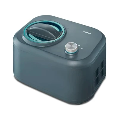Abbildung von Medion Eismaschine &quot;MD 10169&quot;, 100 W, 1 L Eis, kein Vorkühlen notwendig, entnehmbarer Aluminium Eisbehälter