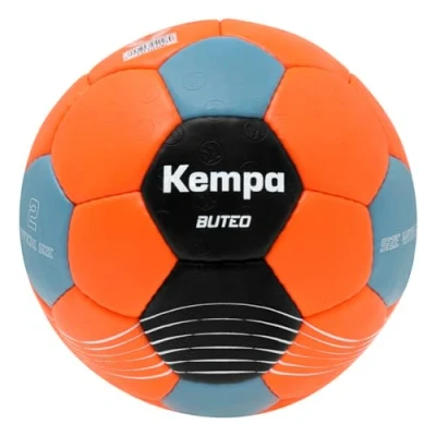 Abbildung von Kempa Erwachsene Buteo Handballball, orange/bleu, 3