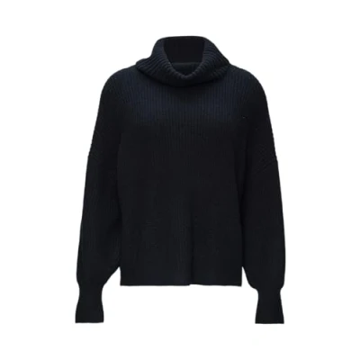 Abbildung von s.Oliver Rollkragen MIT Weiten ÄRMELN Strickpullover, Damen, Größe: 34, Navy
