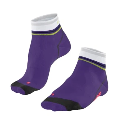 Abbildung von Falke BC Impulse Reflect Short Biking Sportsocken, Größe: 42 43, Amethyst