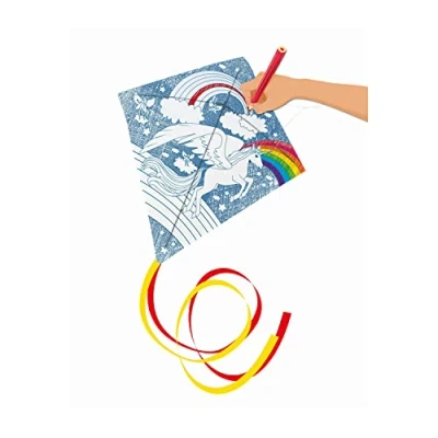 Abbildung von Günther Flugspiele Kite Unicorn Landscape Spannweite 690 mm Windstärke Fitness 4 9 bft