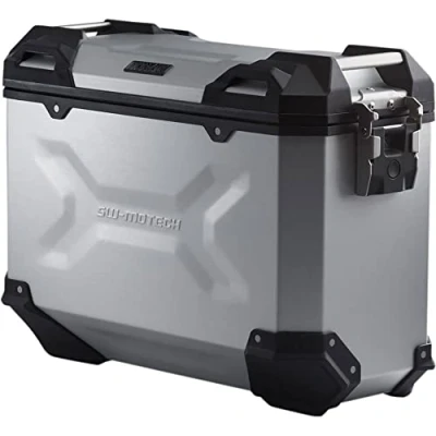 Abbildung von SW MOTECH TraX® Adventure Alu Seitenkoffer M 37 Liter rechts silber