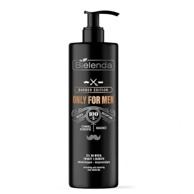 Abbildung von Bielenda Barber Edition Only for Men Gesichtswaschgel, 190 g
