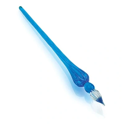 Abbildung von Herbin 21413T Glasfeder rund 18,5cm, ideal für Kalligraphie und Zeichnungen, 1 Stück, Blau