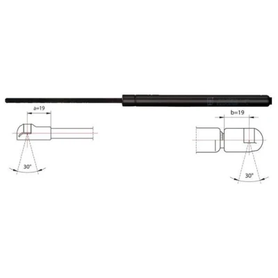 Abbildung von METZGER 2110458 Motorhaubendämpfer 440 AUDI: TT Roadster