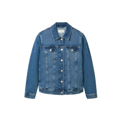 Abbildung von TOM Tailor Jeansjacke, Damen, Größe: 54, Blue denim