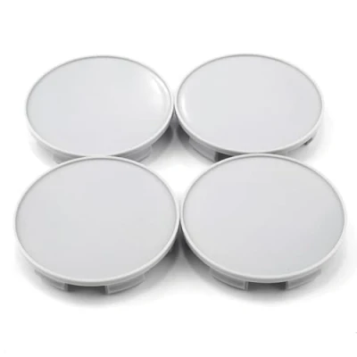 Abbildung von RhinoTuning 4 Stück Radnabenkappen für Nabendeckel OD 70 mm ID 64 mm, Grau Radnabenabdeckung Geeignet Element Odyssey C2003 15&quot; &amp; 16&quot; cyl Rad, 44732 SW5A J000 Felgendeckel