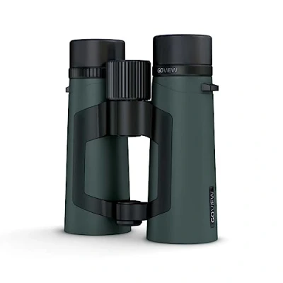 Abbildung von GoView ZOOMR 10x42 Fernglas für Outdoor, Natur, Tierbeobachtung, Reise (10 Fach Zoom, großes Sehfeld, inkl. Zubehör Set) Oak Grün