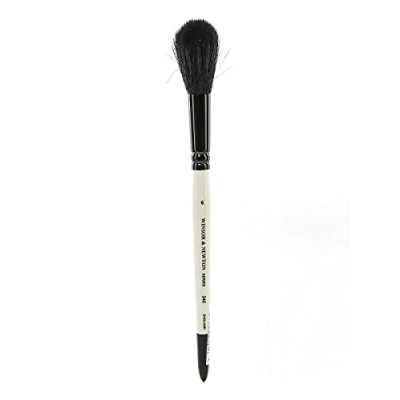 Abbildung von Winsor &amp; Newton 5224005 Sable Serie 340 Aquarellpinsel Nr. 6 (Rund, Verwasch, Pinsel)